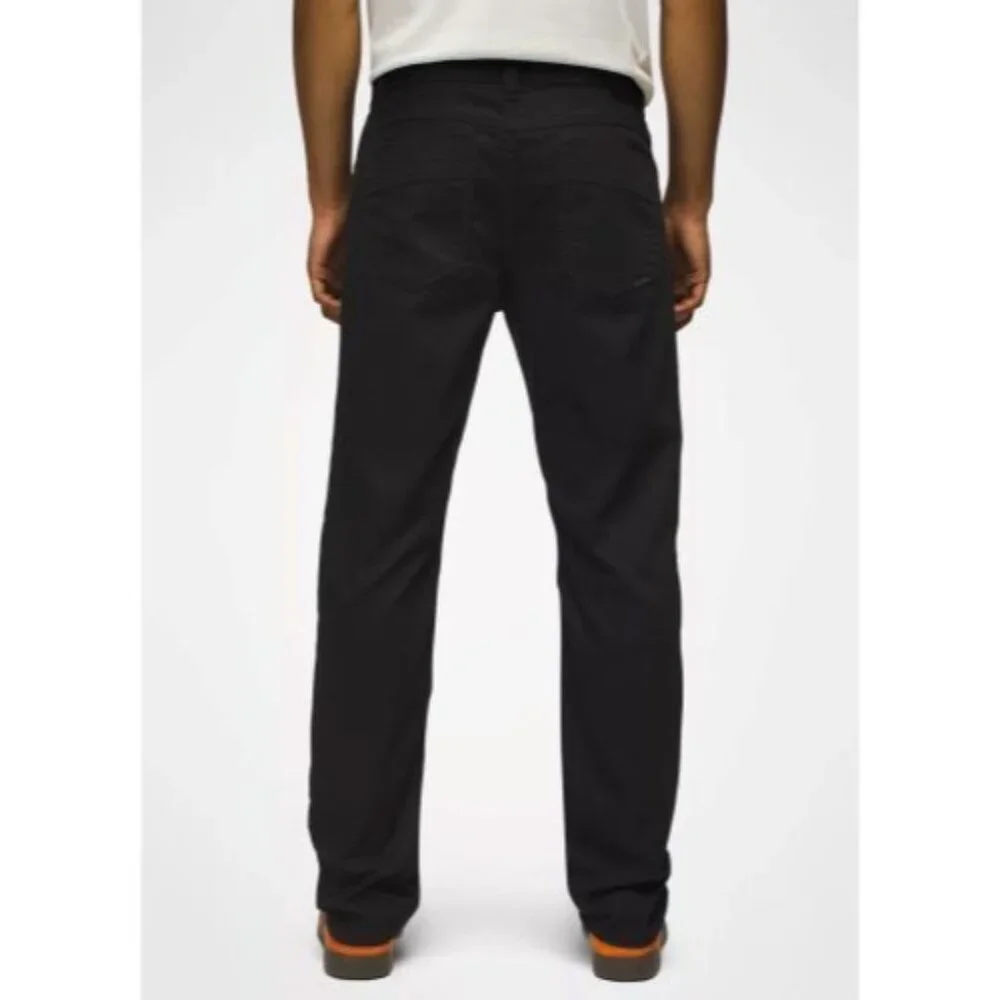 PrAna Bridger Jean Black Out Mens 40/36 Slim Fit Stretch‎ Denim Straight Leg NWT